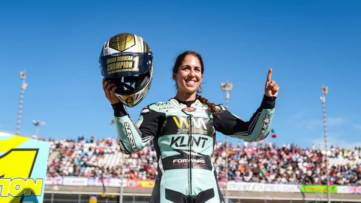 María Herrera se corona Campeona del Mundo FIM Women’s Circuit Racing 2025